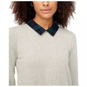 J Crew AF729 NWT Tartan Holiday Sweater